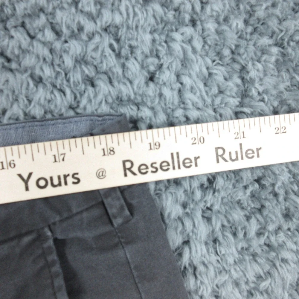 Banana Republic Pants Mens 38x32 Black Gray Mason Chino 37x29*